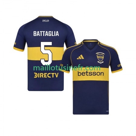 Maillot de Foot CA Boca Juniors Rodrigo Battaglia 5 Domicile 2025-26 Maillot de Foot CA Boca Juniors Rodrigo Battaglia 5 Domicile 2025-26